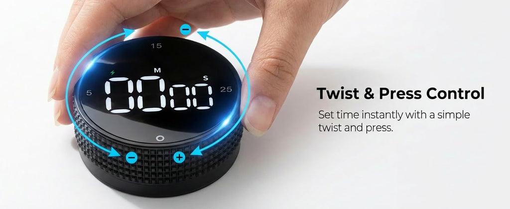 Magnetic Countdown Timer (Rechargeable)