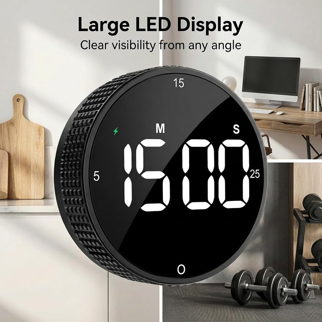 Magnetic Countdown Timer (Rechargeable)